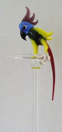 Orchideenstab mit Vogel (GS551) verschiedene Motive, 13&euro;